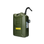 Jerrycan kunststof army 20 L incl. dop en schenktuit