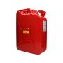 Jerrycan staal 20 L rood voor het transport gevaarlijke stoffen