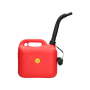 Jerrycan kunststof 5 L rood