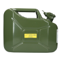 Jerrycan staal 10 L groen