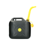 Jerrycan kunststof 10 L zwart
