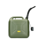 Jerrycan kunststof 10 L groen