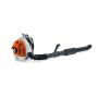 Ruggedragen bladblazer Stihl type BR 500 met ergonomisch gevormde schoudergordels