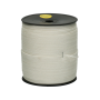 Nylon koord gevlochten per rol 300 m x 1,5 mm wit