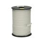 Nylon koord gevlochten per rol 100 m x 3 mm wit