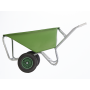 Zijaanzicht kruiwagen Fort 160 L met 2 wielen