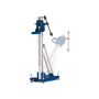Diamantboorstatief Carat S-1801 met telescopisch achterspoor, waterpas en stelbouten