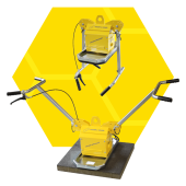 Vacuümunit VTH-150-BL zonder zuigplaat incl. verlengkabel