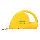 Smetlijnapparaat 50 m geel Road Line met schroefaansluiting voor schoner en praktischer werken