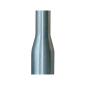 Verkeersbordpaal fles aluminium getrokken 390 cm
