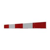 Schrikhekplank BB16-1 hout per meter | gelakt