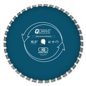 Diamantblad Keramisch Blauw Asgat Q-Drive Ø 420 mm