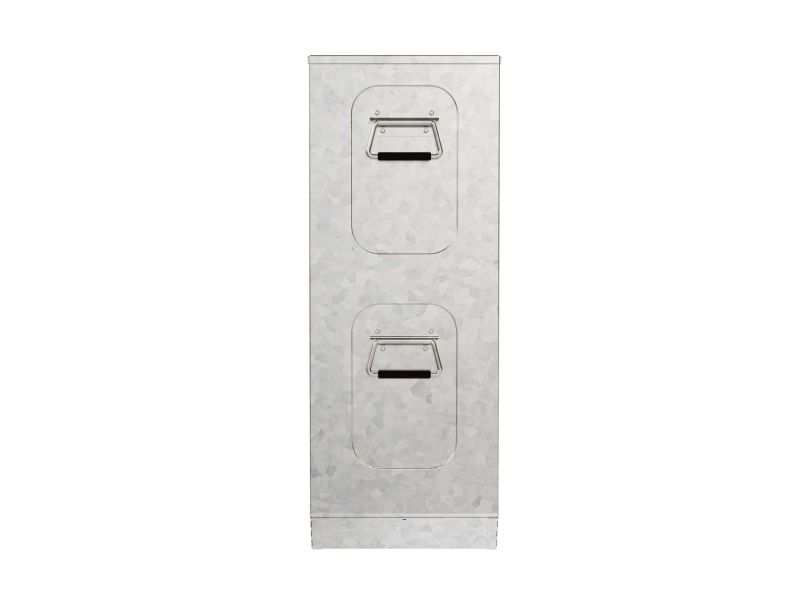 Binnenbak aluminium voor afvalbak type Collect 100 L