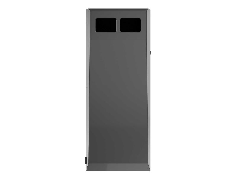Afvalbak type Collect 100 L incl. verdeler met binnenbak antraciet RAL 7016
