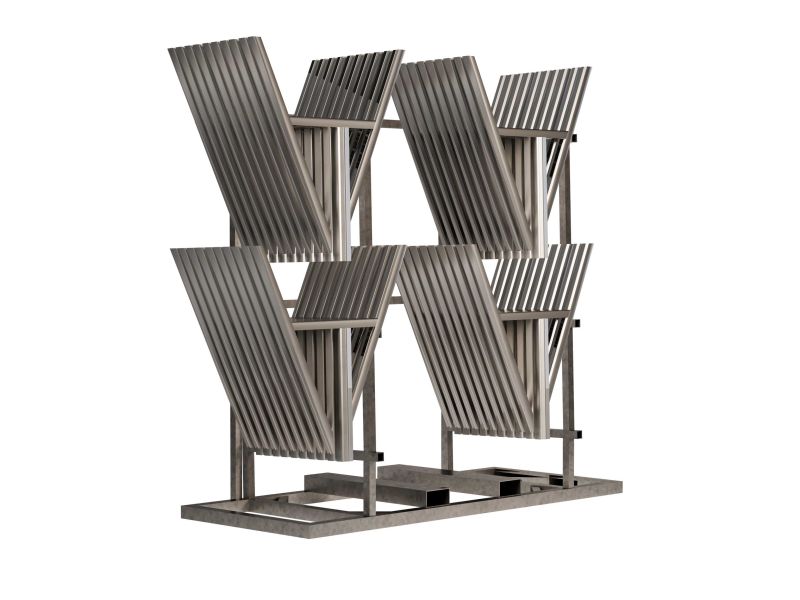 A-staander opbergframe gegalvaniseerd
