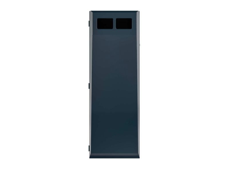 Afvalbak type Collect 125 L incl. verdeler en binnenbak blauw RAL 5011