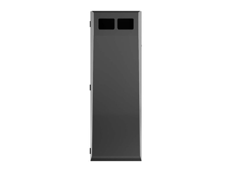 Afvalbak type Collect 125 L incl. verdeler en binnenbak antraciet RAL 7016