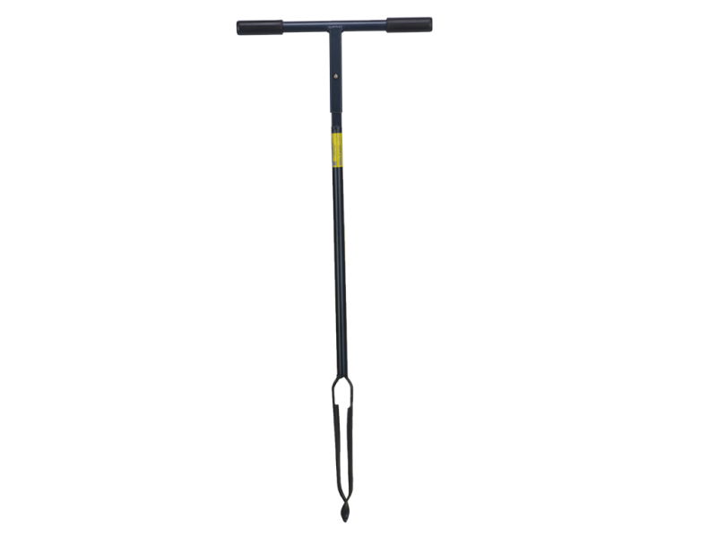 Grondboor verlengbaar Ø 6 cm blauw