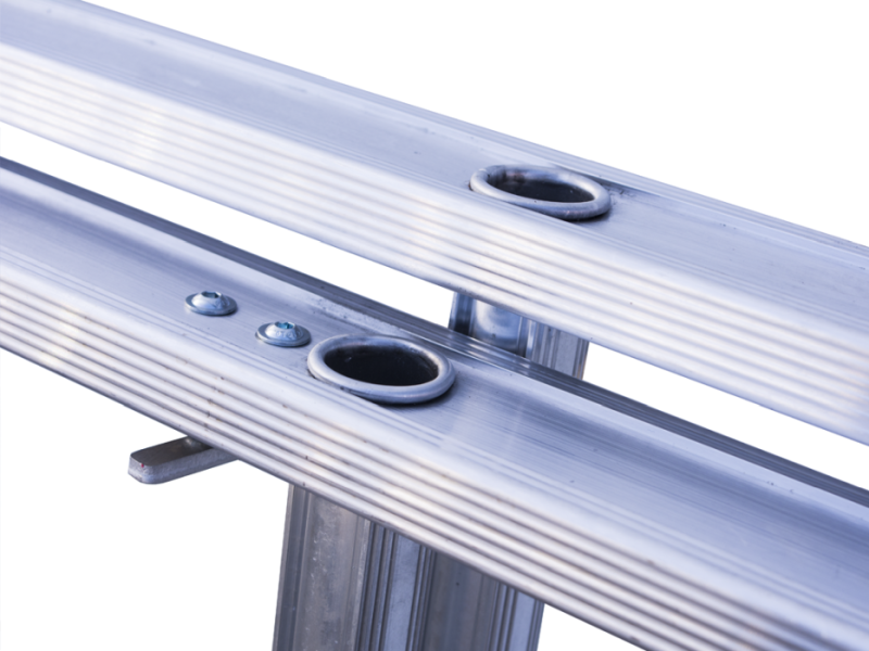 Rioolladder 2x16 uitschuifbaar 25-30 / 30-35 cm