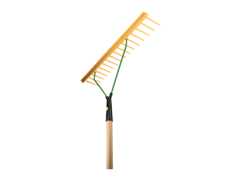 Hooihark kunststof 16-tands enkel zonder steel