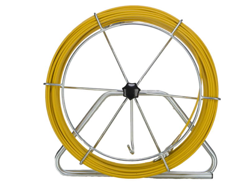 Kabeljet Ø 7,2 mm lengte 80 m met haspel