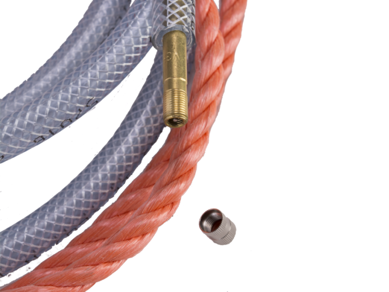 Rioolcilinder type SA 10-20 cm 2,5 bar met 3 m slang en koord