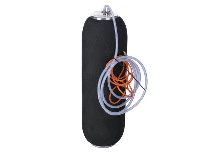 Rioolcilinder type TRB OFT 30-60 cm 2,5 bar met 3 m slang en koord