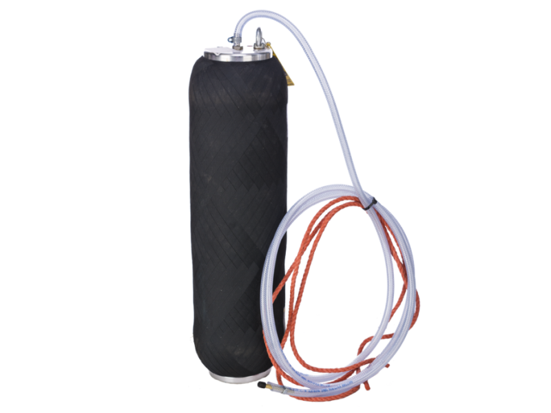 Rioolcilinder type TRB OFT 20-40 cm 2,5 bar met 6 m slang en koord