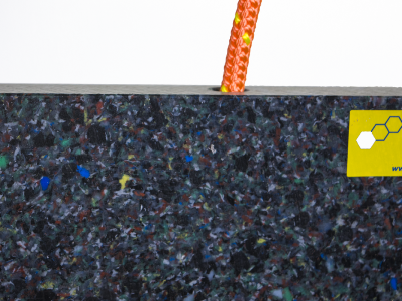 Stempelplaat 400x400x40 mm per stuk