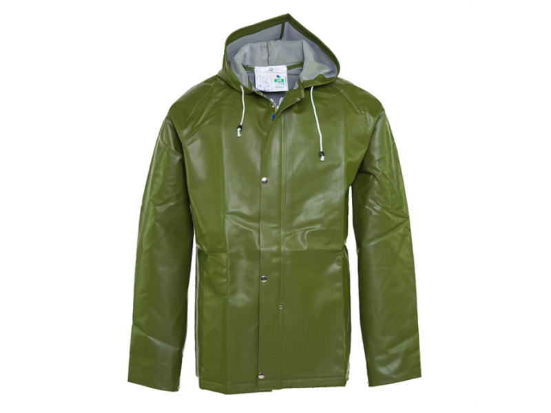 Regenjas D404 P1 groen maat M