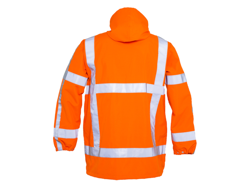 Regenjas RWS Uitdam oranje maat L