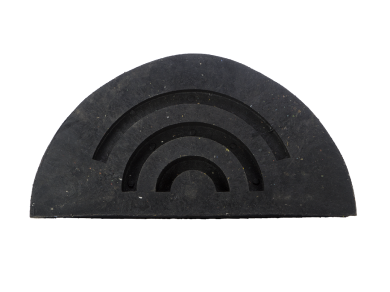 Verkeersdrempel-eindstuk reflect