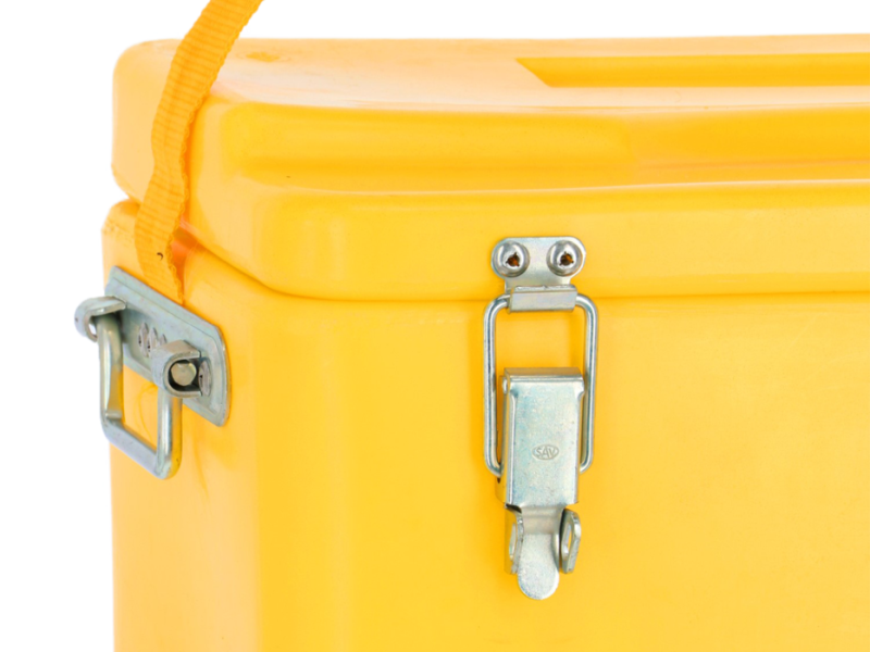 Toolbox geel 35 L 45x26x25 cm