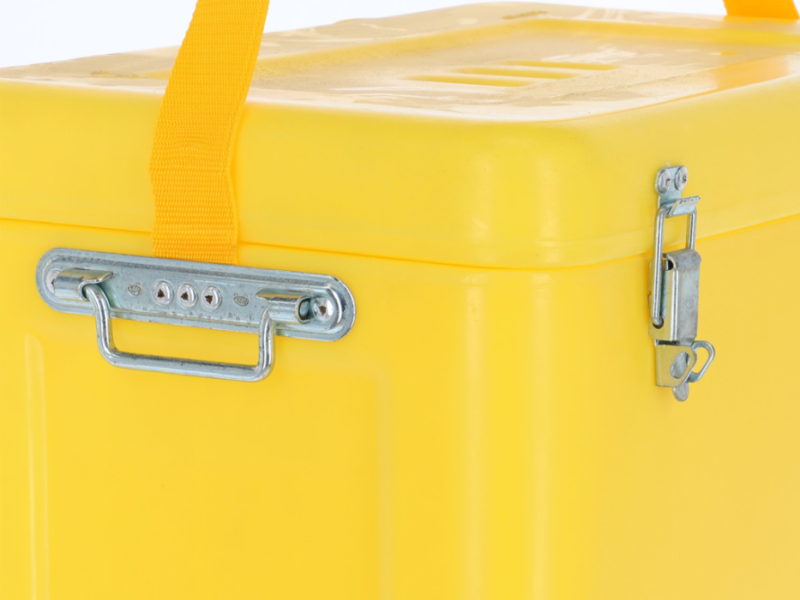 Toolbox geel 50 L 54x38x33 cm