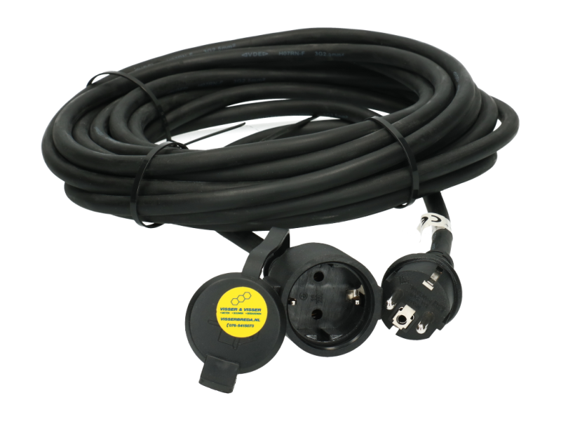 Verlengkabel 3x2,5 H07RN-F 10 m