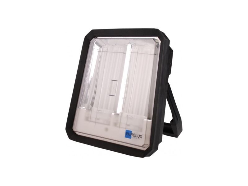 Bouwlamp Gladiator 72 2x36 W +3 contactdoos