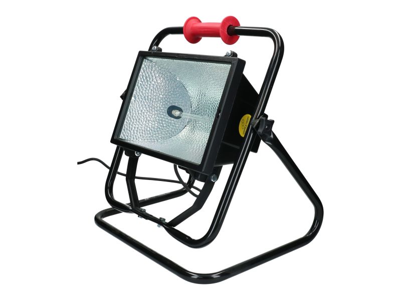 Bouwlamp Eurolux halogeen met statief 1000 W H07RN-F