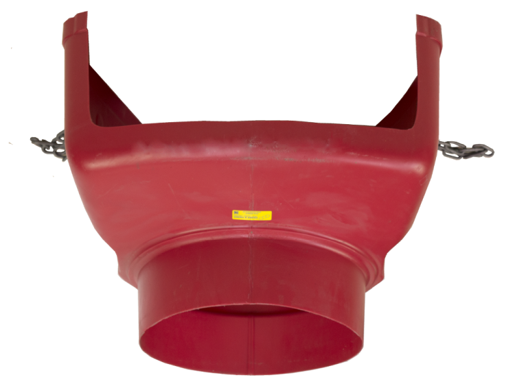 Vuilstortkoker vultrechter rond kort