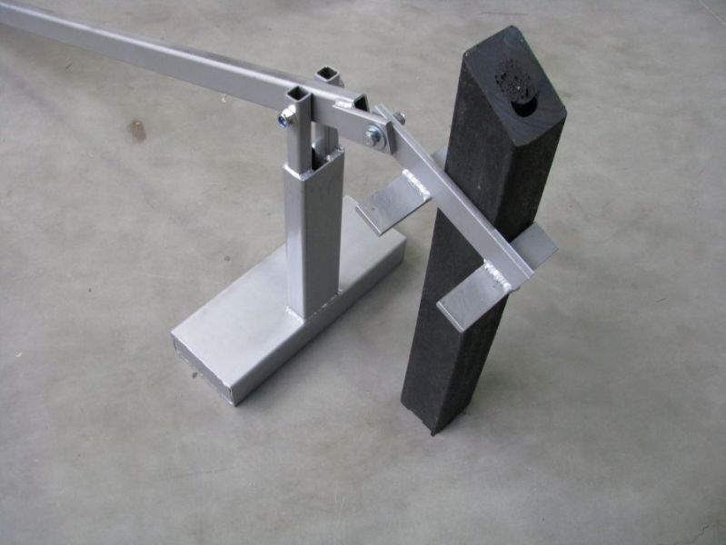 Palentrekker zwaar model met 200 cm buis