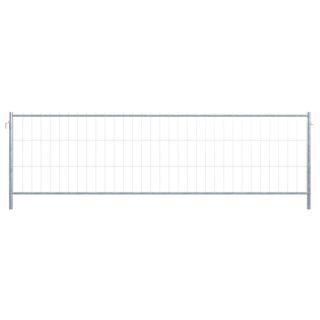 Bouwhek laag 350x112 cm | verzinkt staal