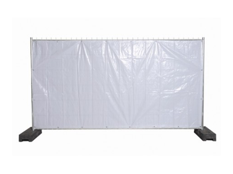 Bouwhekzeil 3,41x1,76 m wit