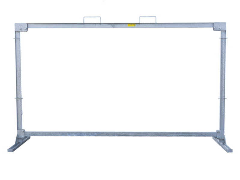 Bouwhekcontainer staand model voor 24 hekken