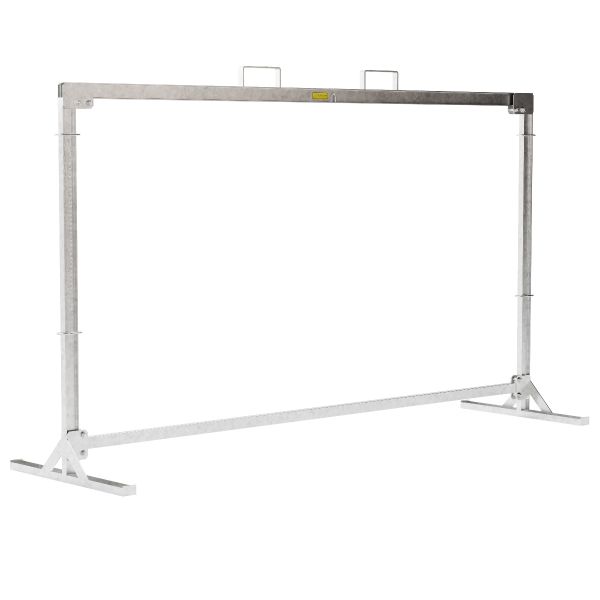 Bouwhekcontainer staand model voor 24 hekken