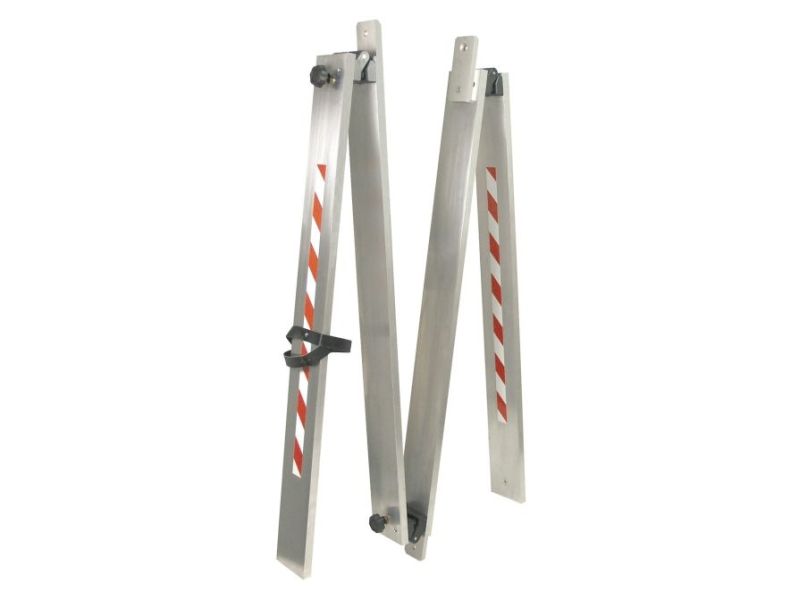 Rei alu klapbaar 10 x 1,8 x 300 cm 3-delig