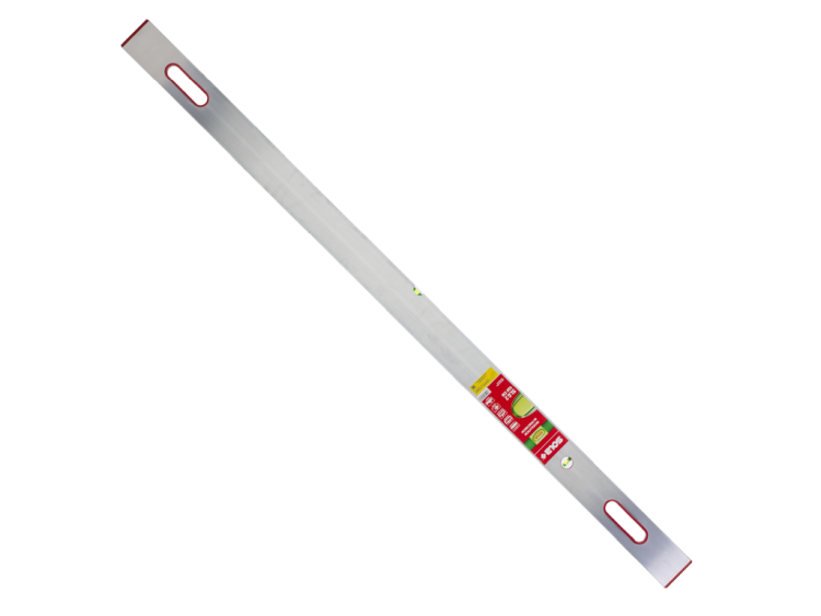 Rei alu 10x2x400 cm SLG2 met 2 libellen en 2 handgrepen