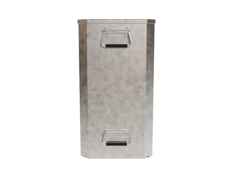 Binnenbak aluminium voor afvalbak type Collect 75 L