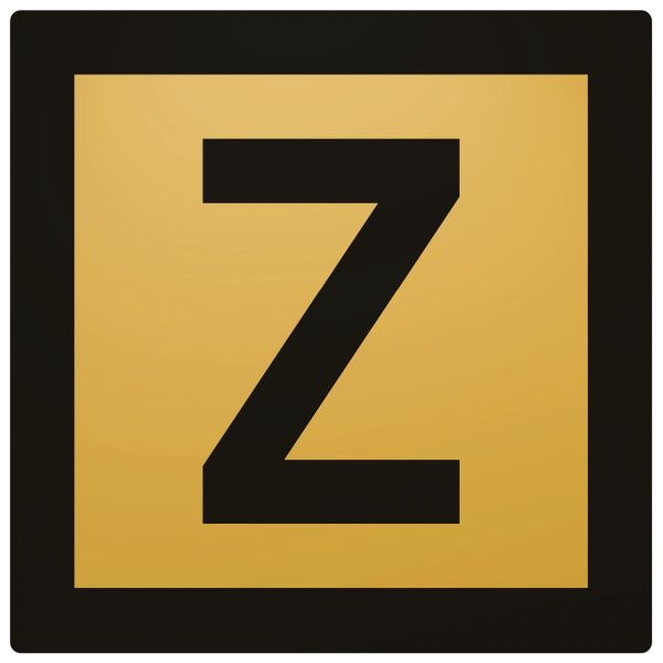 Zinkerbord alu vlak/lak excl. frame
