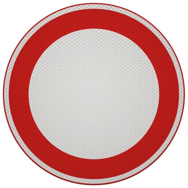 Verkeersbordsticker | C01 | klasse 3