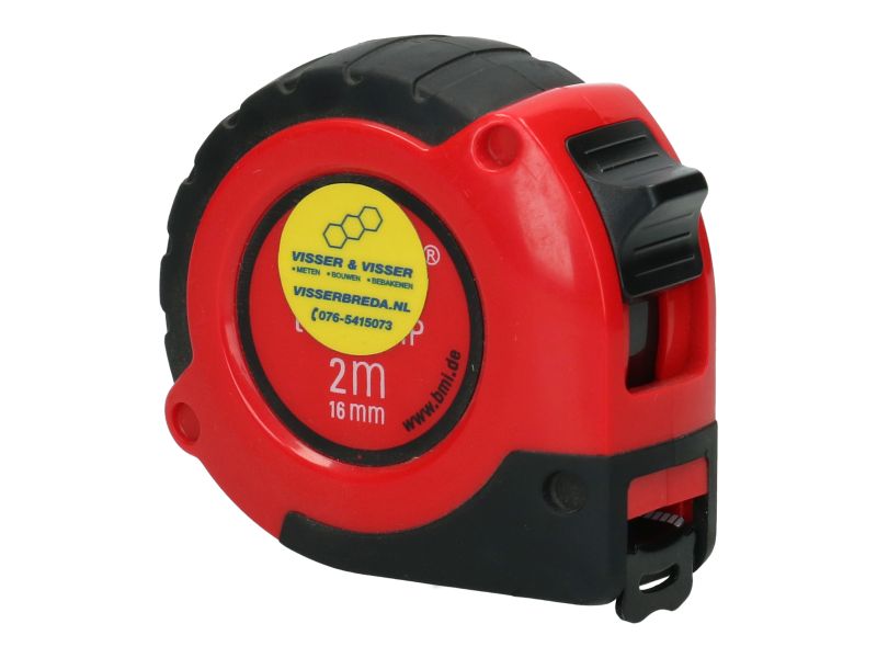 Rolbandmaat BMI Twocomp 2 m 16 mm