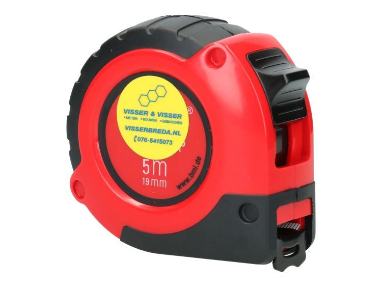 Rolbandmaat BMI Twocomp 5 m 19 mm